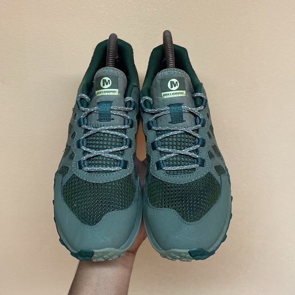 Merrell Vibram Siren 3 Aerosport Trail Running Sneakers “Dark Sage Green” - Picture 12 of 17